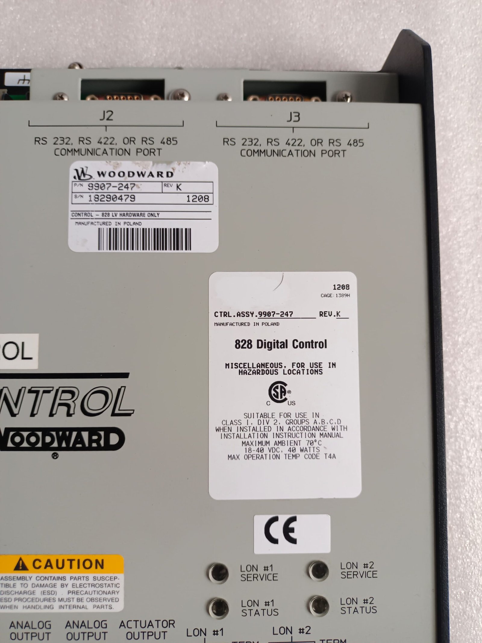 A06B-6096-H207 FANUC SERVO AMPLIFIER MODULE A06B6096H207 thumbnail 4641