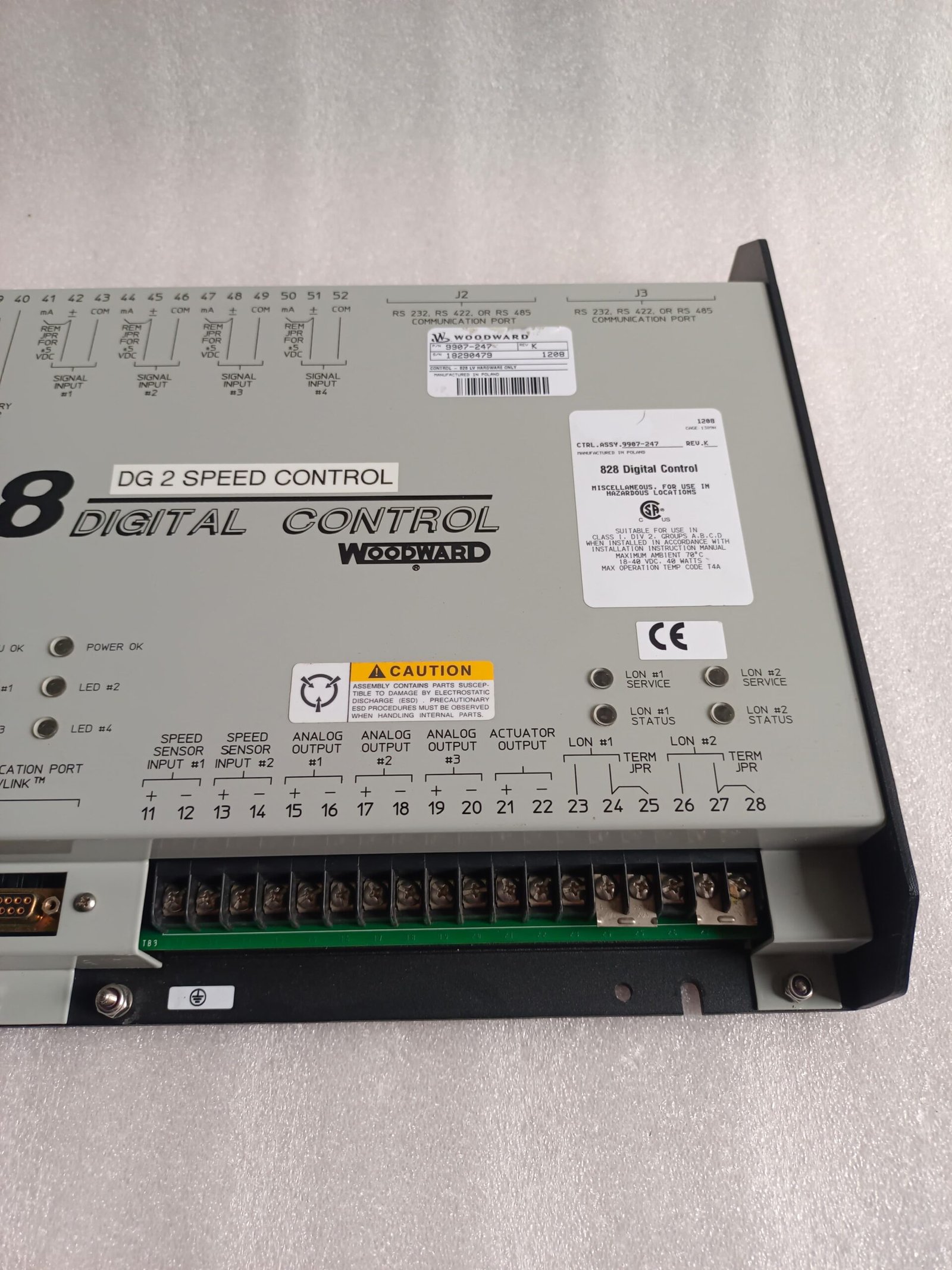 A06B-6096-H207 FANUC SERVO AMPLIFIER MODULE A06B6096H207 thumbnail 4642