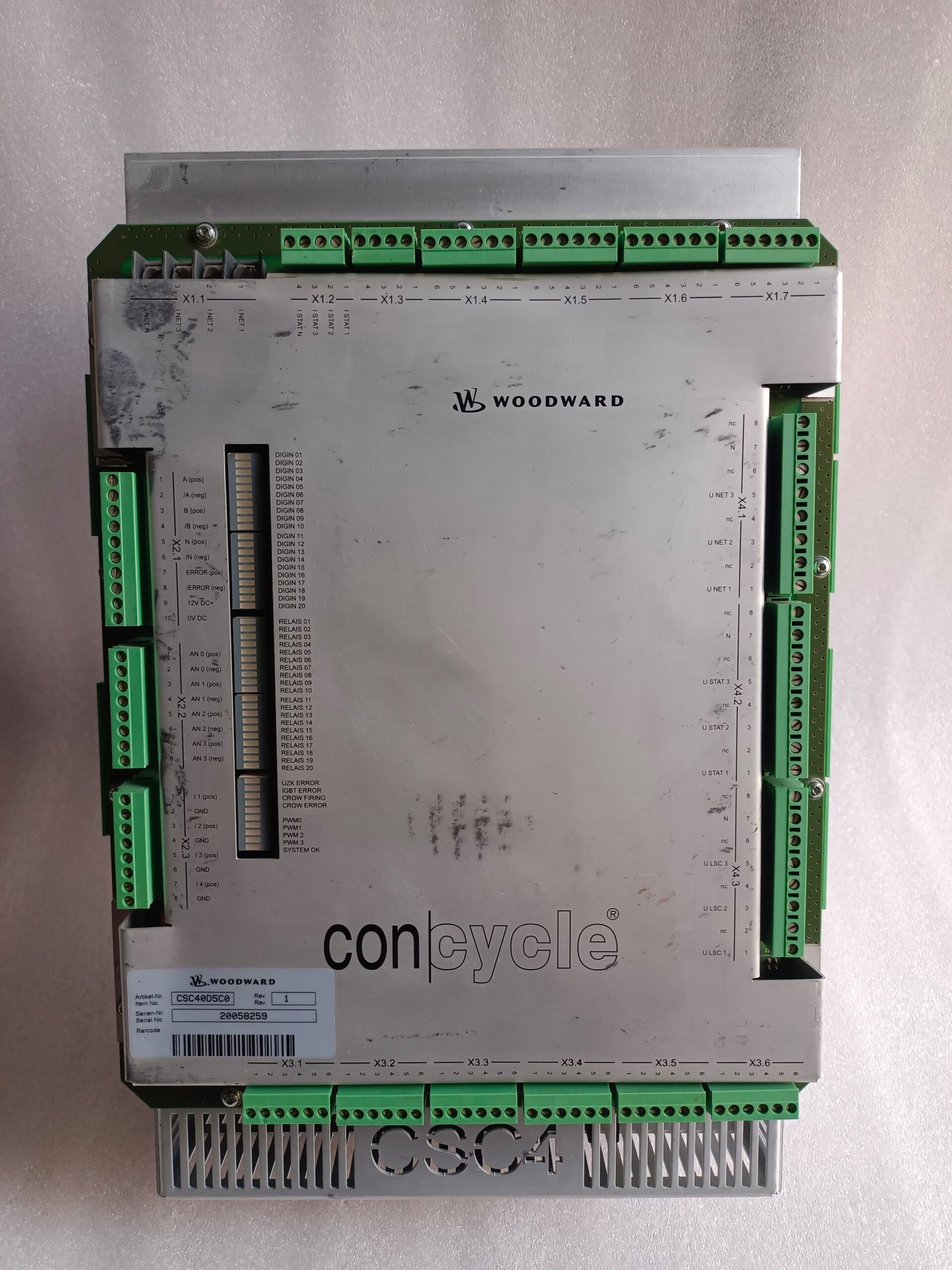 A06B-6096-H207 FANUC SERVO AMPLIFIER MODULE A06B6096H207 thumbnail 4408