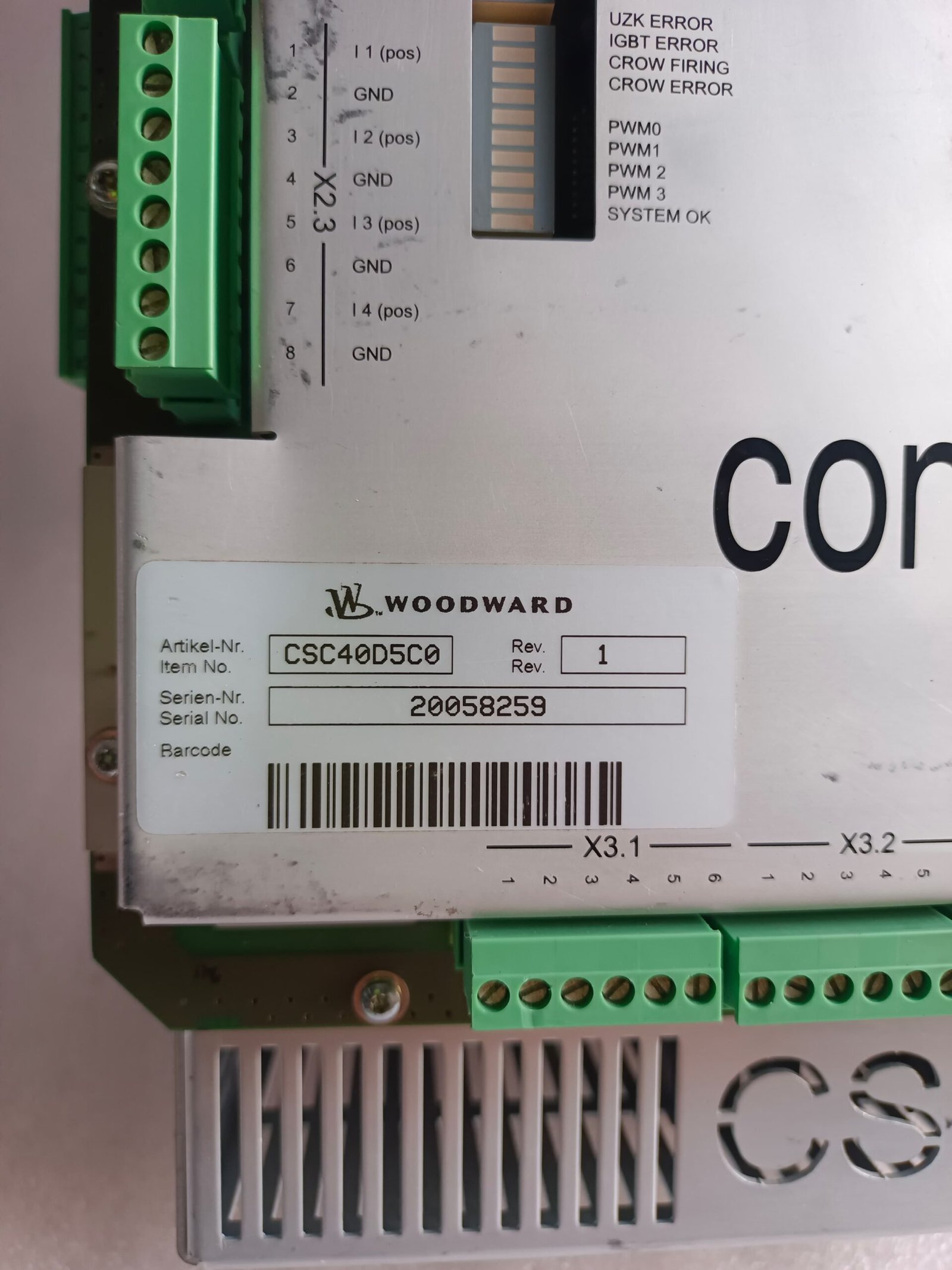 A06B-6096-H207 FANUC SERVO AMPLIFIER MODULE A06B6096H207 thumbnail 4412