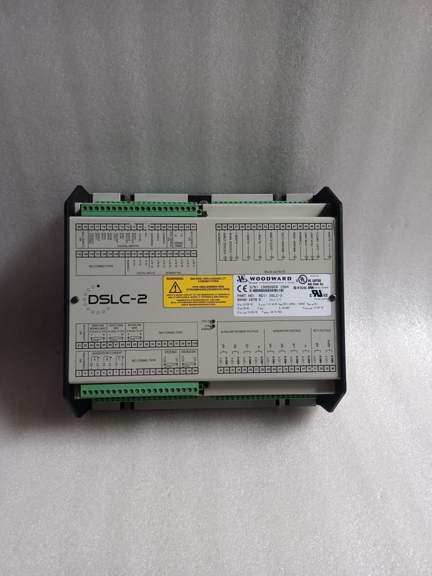 WOODWARD DSLC-2 WOODWARD 8440-1878 DIGITAL SYNCRONIZER LOAD CONTROL TESTED OK thumbnail 5
