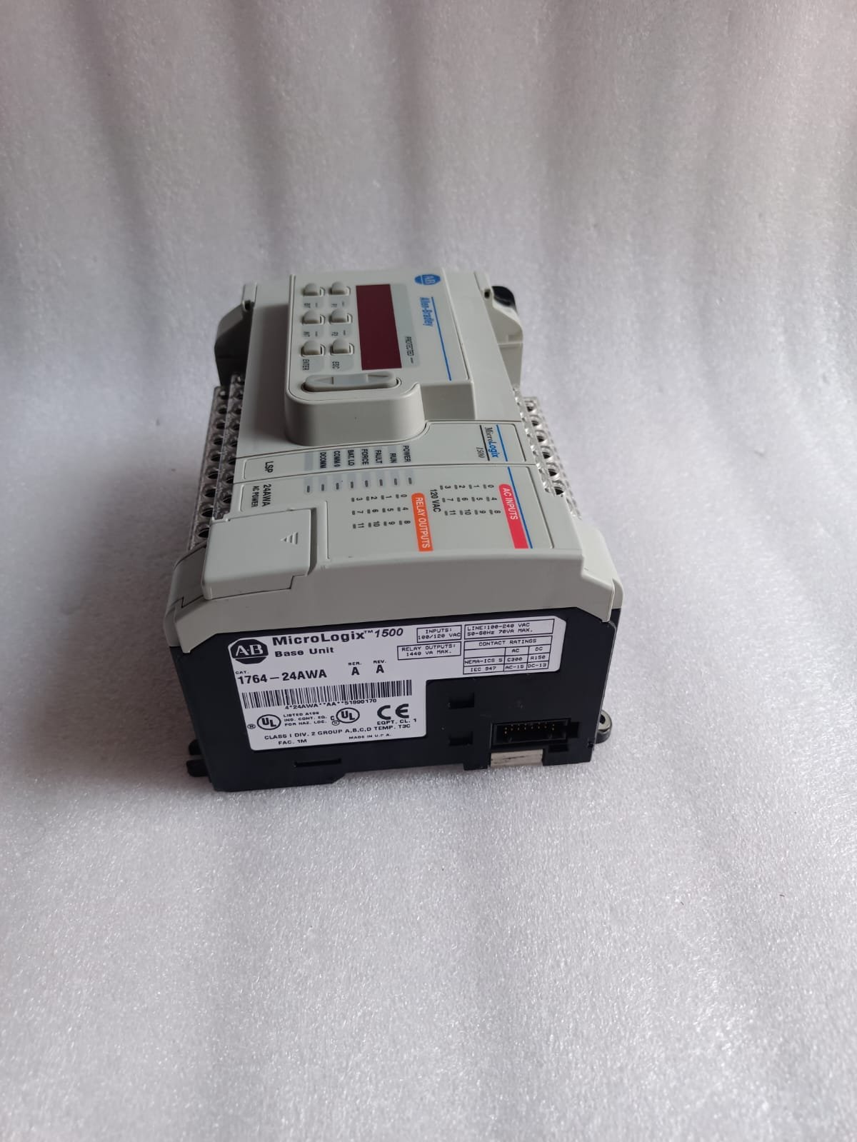 1764-24AWA ALLEN-BRADLEY MICROLOGIX 1500 1764-24AWA thumbnail 6