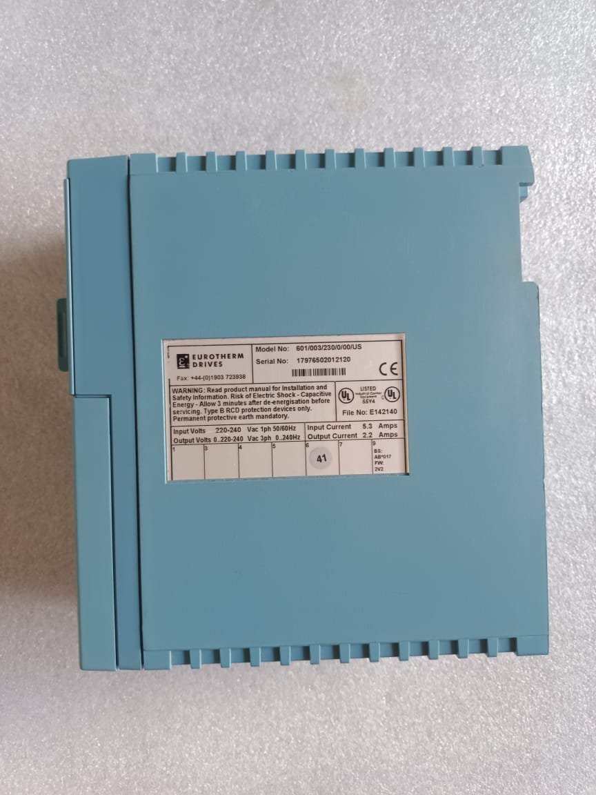 601/003/230/0/00US EUROTHERM AC DRIVE 2.2AMP thumbnail 3
