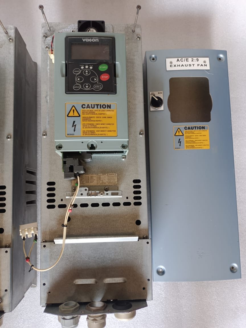 VACON PA003855T1SSV  VACON AC DRIVE 31/38A 3PHASE thumbnail 4