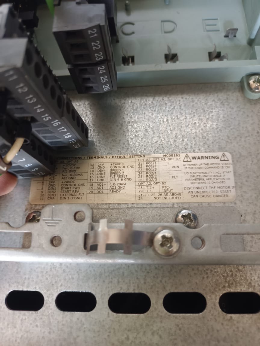 VACON PA003855T1SSV  VACON AC DRIVE 31/38A 3PHASE thumbnail 7