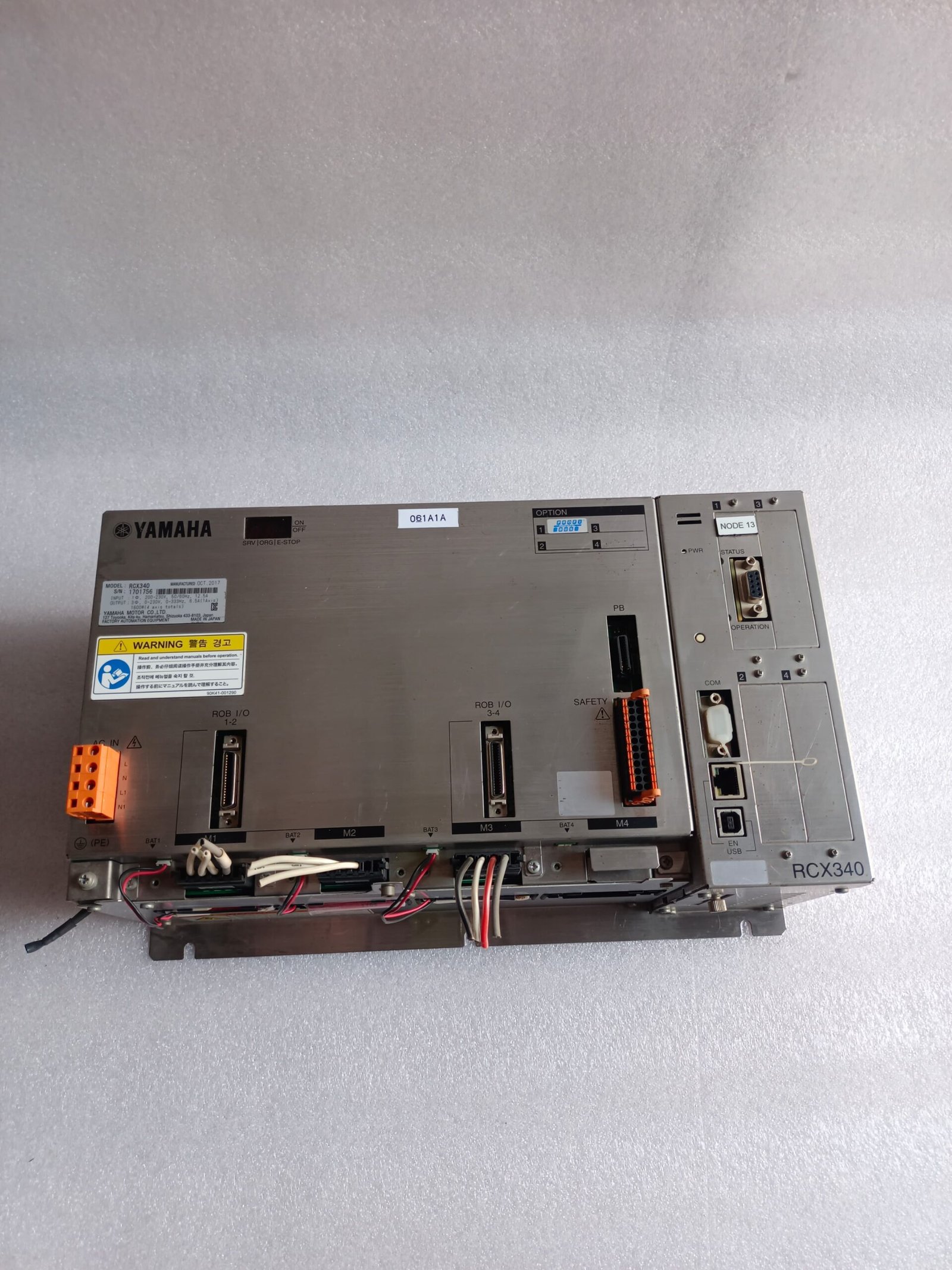 A06B-6096-H207 FANUC SERVO AMPLIFIER MODULE A06B6096H207 thumbnail 3586