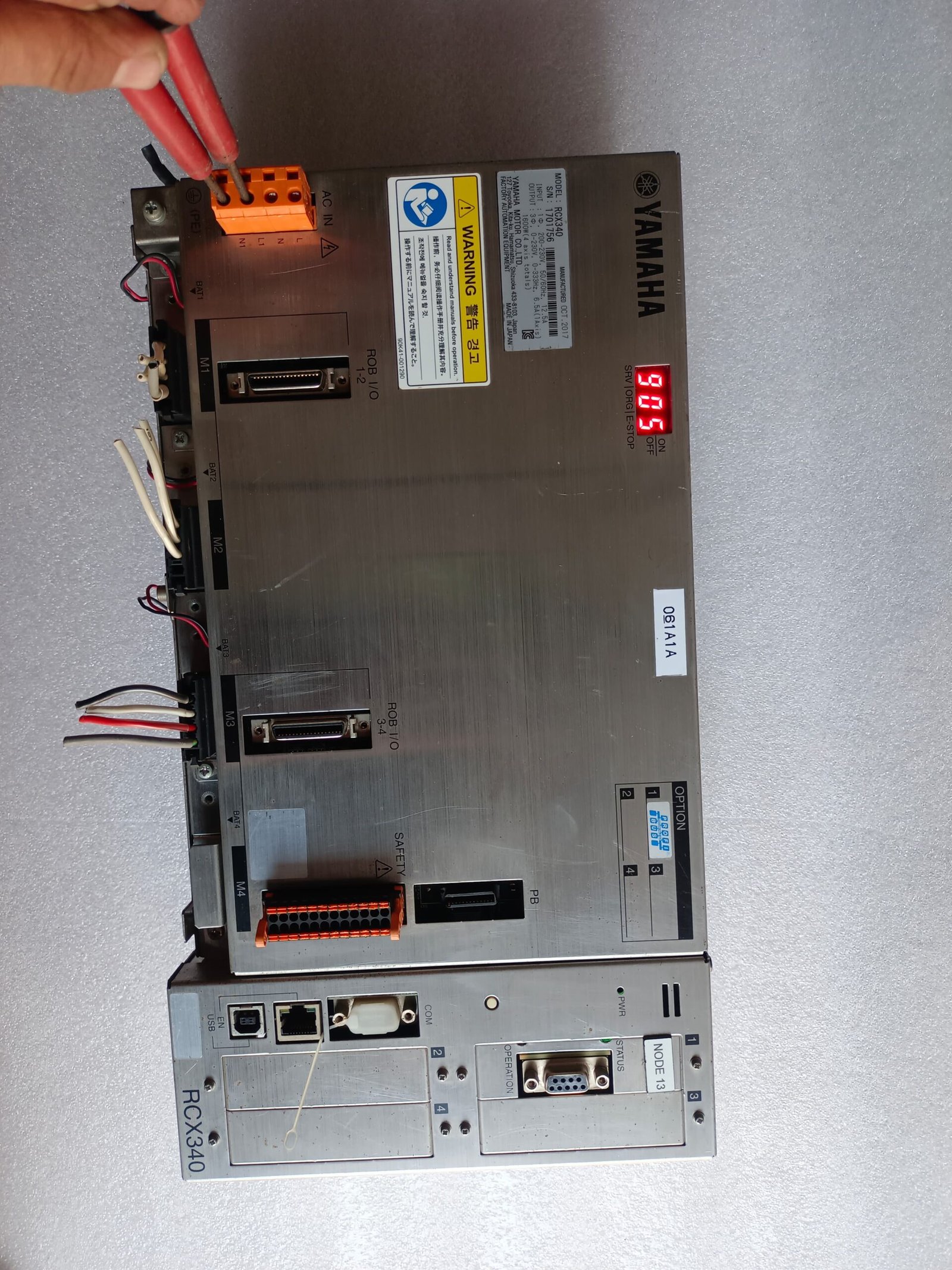 A06B-6096-H207 FANUC SERVO AMPLIFIER MODULE A06B6096H207 thumbnail 3594