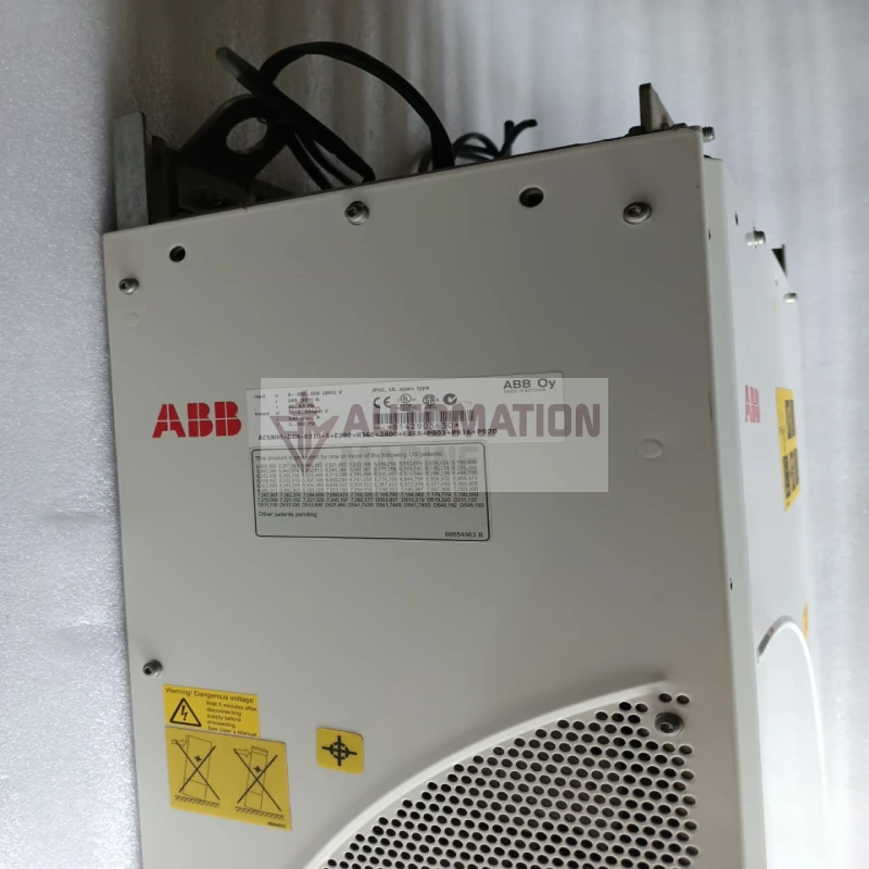 ABB ACS800-04M-0210-5 Industrial AC Drive Module (160 kW, 245A, 380-500V, IP00 UL Open Type) with Factory Configured Hardware Options (+E202+H360+J400+K458+P901+P916+P920) thumbnail 5