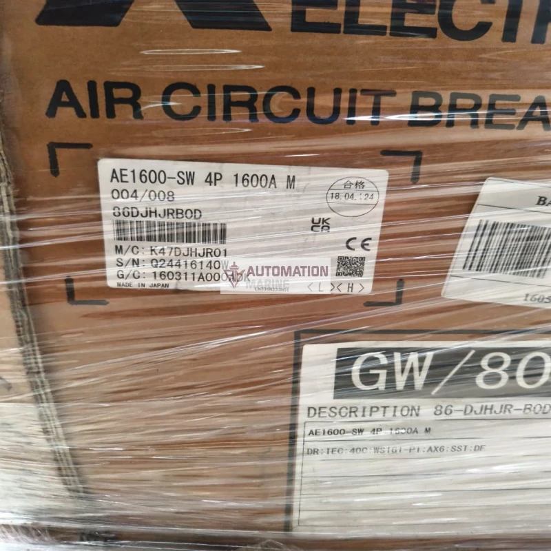 AE1600-SW 1600A 4 Pole Air Circuit Breaker ACB | 1000V | 65kA | Low Voltage Power Circuit Breaker thumbnail 13
