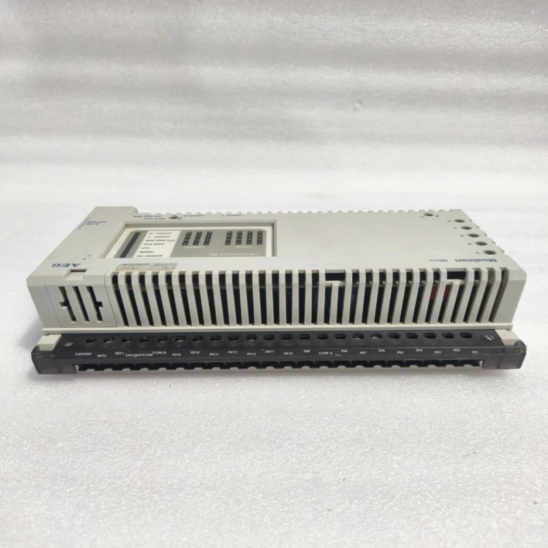 AEG Modicon 110-CPU-512-00 Micro PLC CPU Controller 24V DC Input, 16 DI, 12 Relay DO thumbnail 4