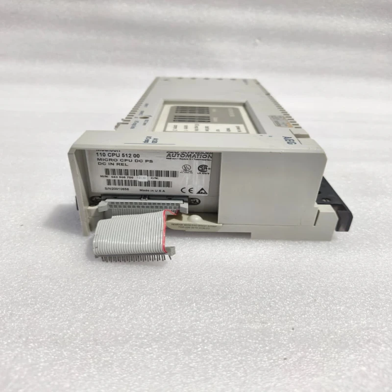 AEG Modicon 110-CPU-512-00 Micro PLC CPU Controller 24V DC Input, 16 DI, 12 Relay DO thumbnail 6