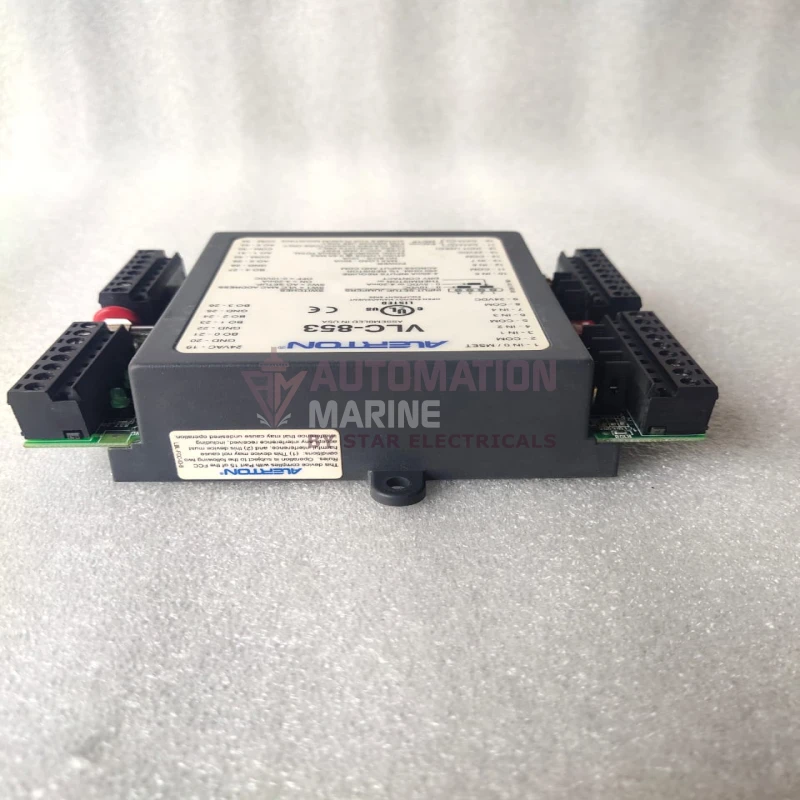 Alerton VLC-853 BACtalk VisualLogic BACnet MS/TP Field Controller – 8 Universal Inputs, 5 Binary Triac Outputs, 3 Analog Outputs, 24VAC thumbnail 3