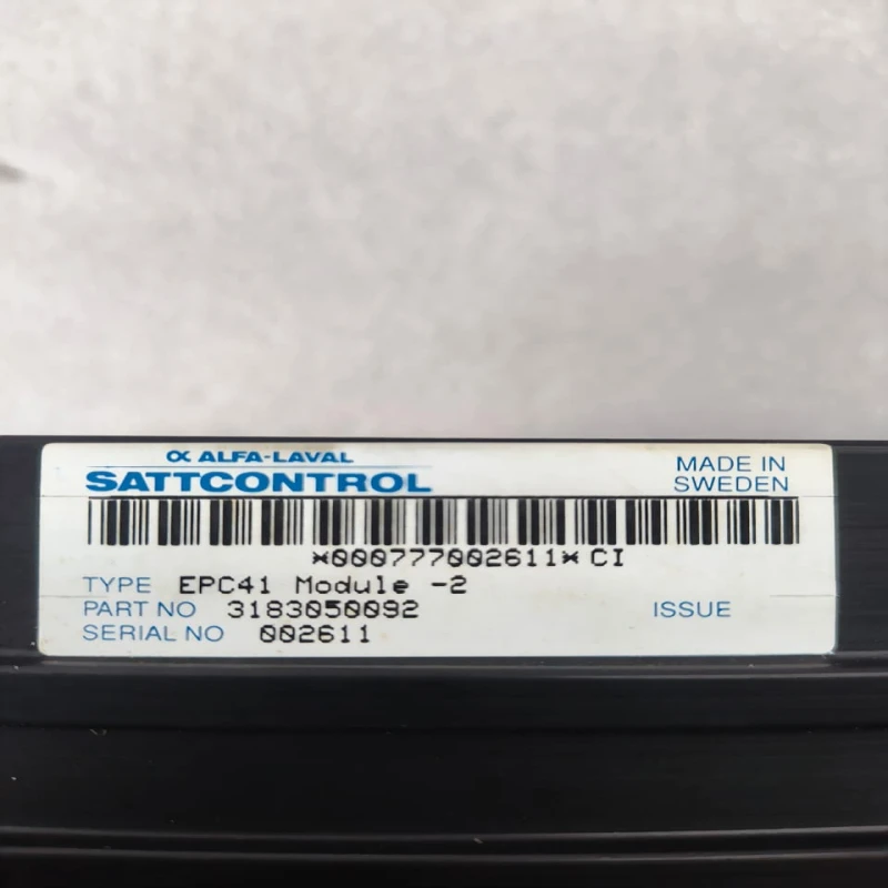 ALFA-LAVAL SATTCONTROL EPC41 MODULE-2 CONTROL MODULE 3183050092 thumbnail 9