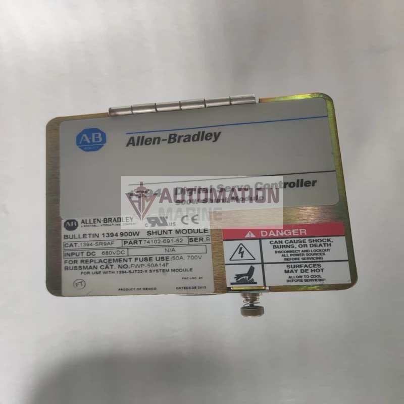 Allen-Bradley 1394-SR9AF Series B Digital Servo Controller 900W Shunt Module | 1394 Servo System thumbnail 4