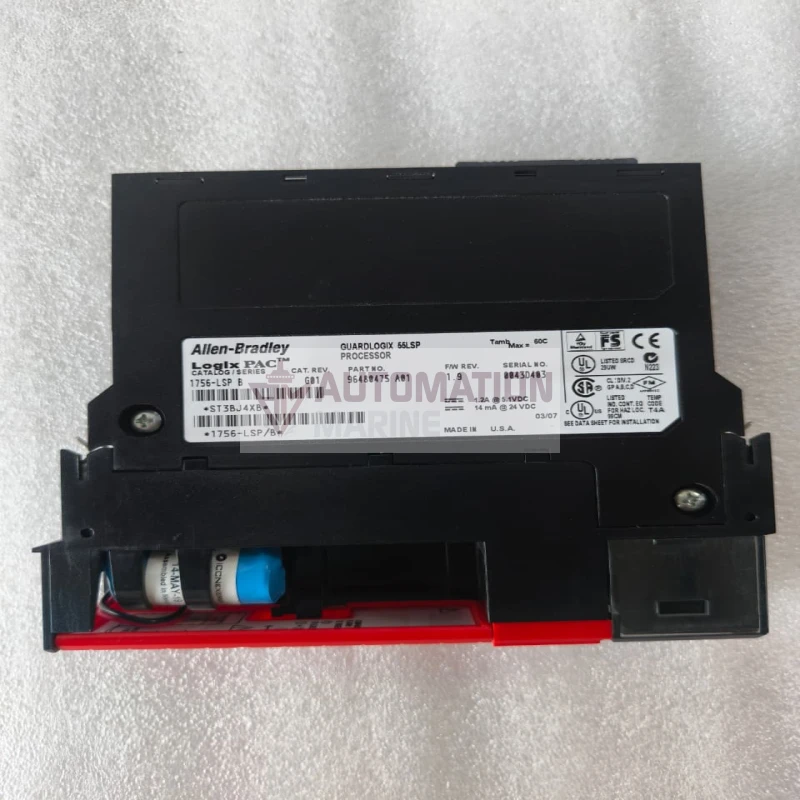 Allen-Bradley 1756-LSP Series B GuardLogix 55LSP Functional Safety Partner Processor Module thumbnail 4