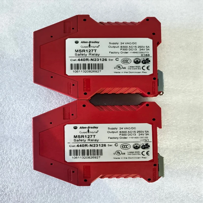 Allen-Bradley Guardmaster MSR127T 440R-N23126 Series C Safety Relay | 24V AC/DC | 3 NO Safety Outputs | Fixed Screw Terminals thumbnail 2