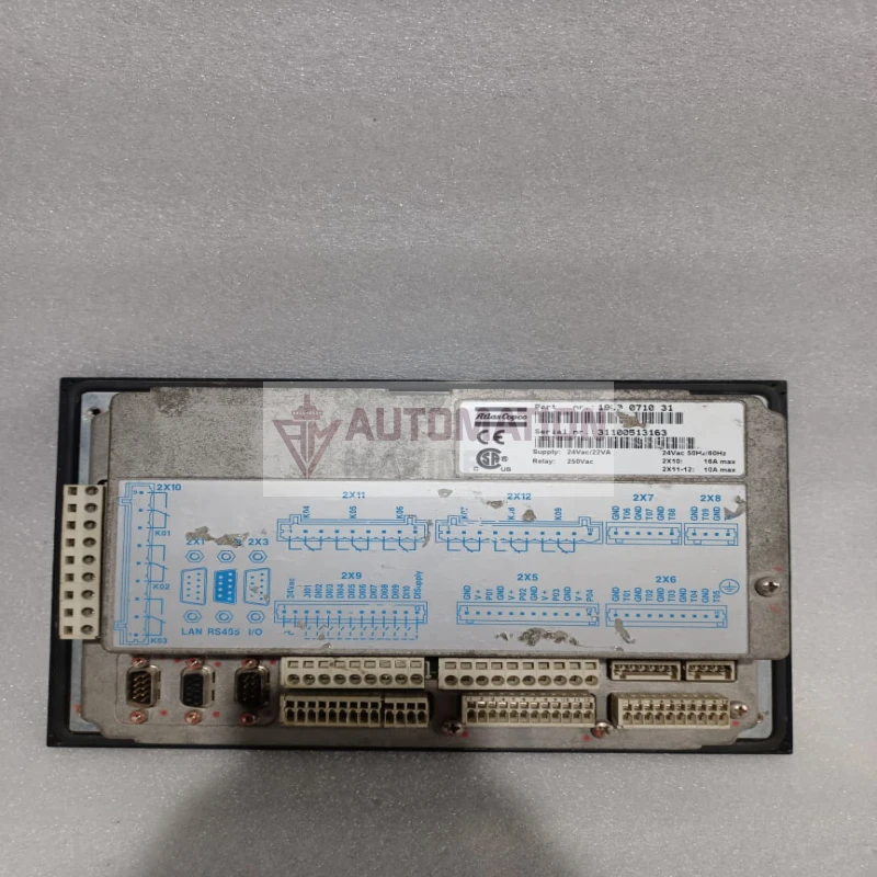 Atlas Copco Elektronikon 1900 0710 31 Air Compressor Controller Panel thumbnail 2