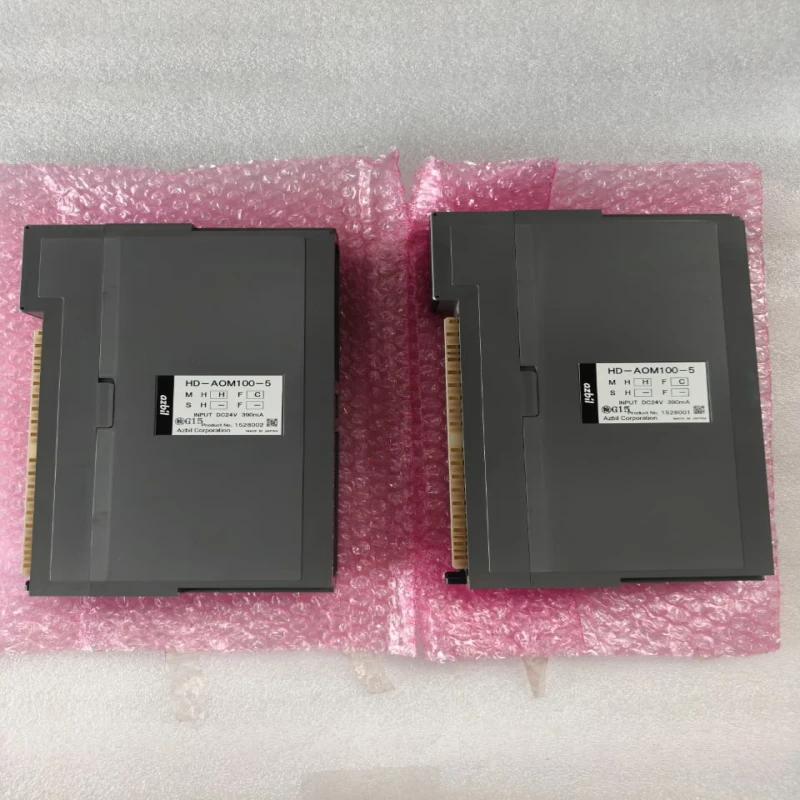 AZBIL HD-AOM100-5 Analog Output Module, 16-Channel, 24V DC, 390mA, FX-Bus, Industrial Automation I/O Module thumbnail 5