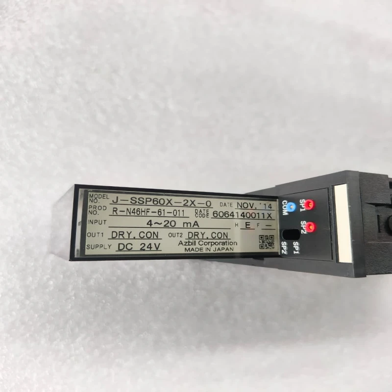 AZBIL J-SSP60X-2X-0 Analog Monitor Switch Module with Relay Alarm Output – Industrial Process Monitoring Module thumbnail 5