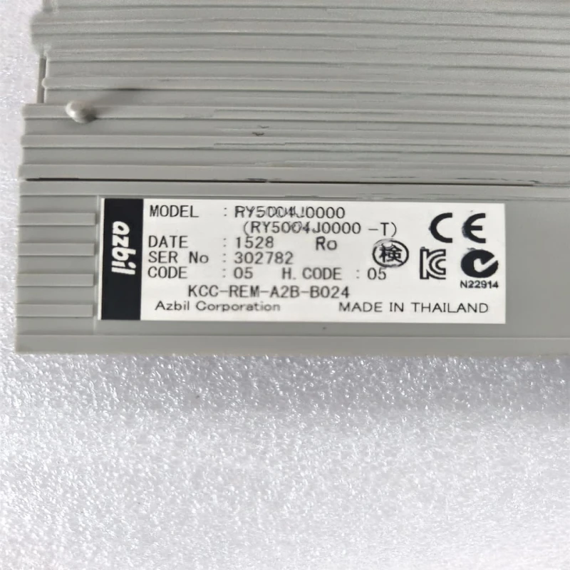 AZBIL RY5004J0000-T Infilex I/O Module | 4-Point Analog Input Module | AI 2 + PT 2 | 24V thumbnail 8