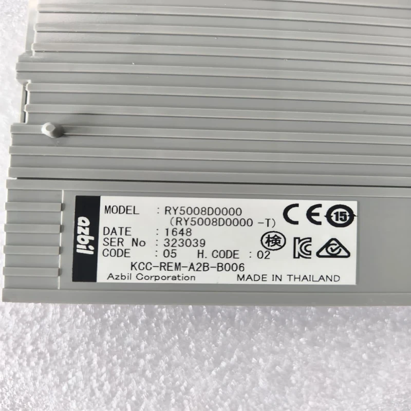 AZBIL RY5008D0000-T I/O Module – 8-Point Relay Output Module for Infilex Building Automation Systems thumbnail 2
