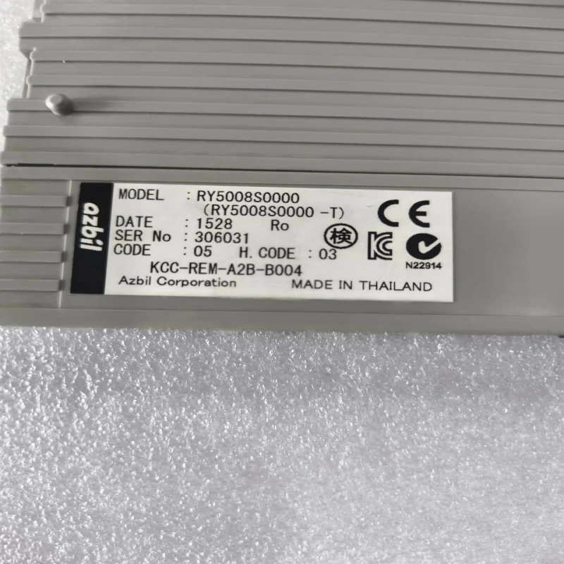 AZBIL RY5008S0000-T 8-Point Digital Input I/O Module for Infilex Building Automation System thumbnail 8