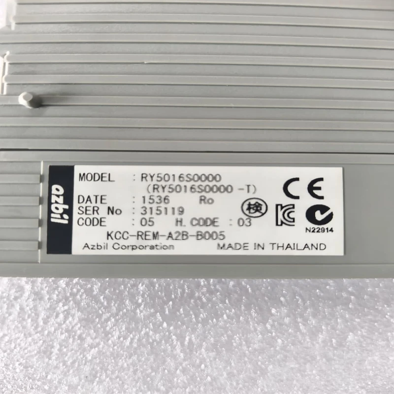 AZBIL RY5016S0000-T Direct I/O Module – 16-Point Contact Input Module, 24V DC, Infilex Building Automation thumbnail 7