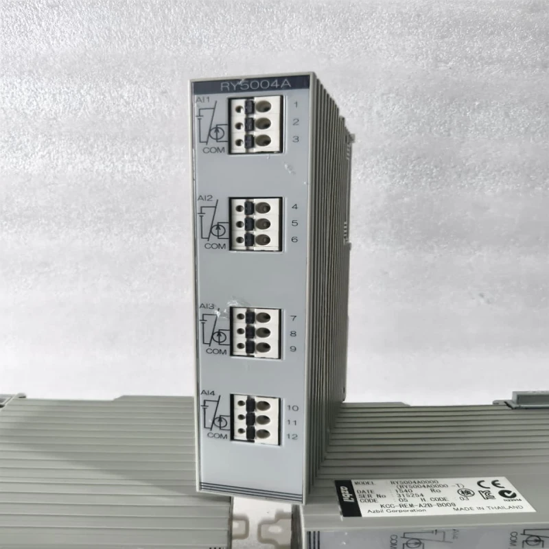 Azbil Yamatake RY5004A0000-T Direct I/O Module 4-Channel Voltage/Current Transducer, 24VDC thumbnail 2