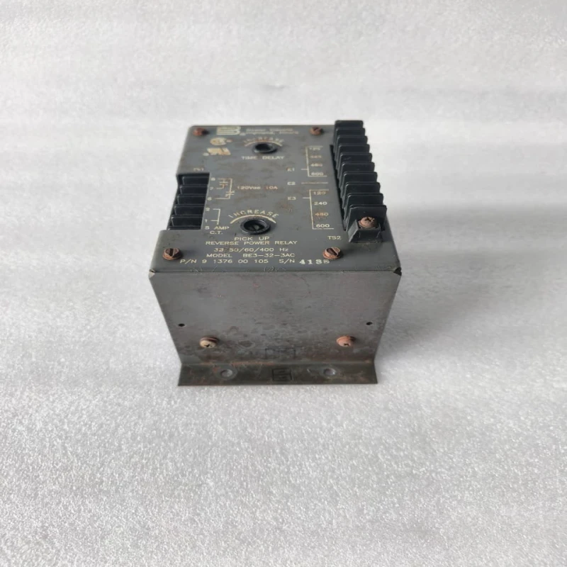 Basler Electric BE3-32-3AC Reverse Power Relay P/N 9137600105 | 3Ø 50/60Hz 400Hz Generator Protection Relay | 5A CT Input thumbnail 2