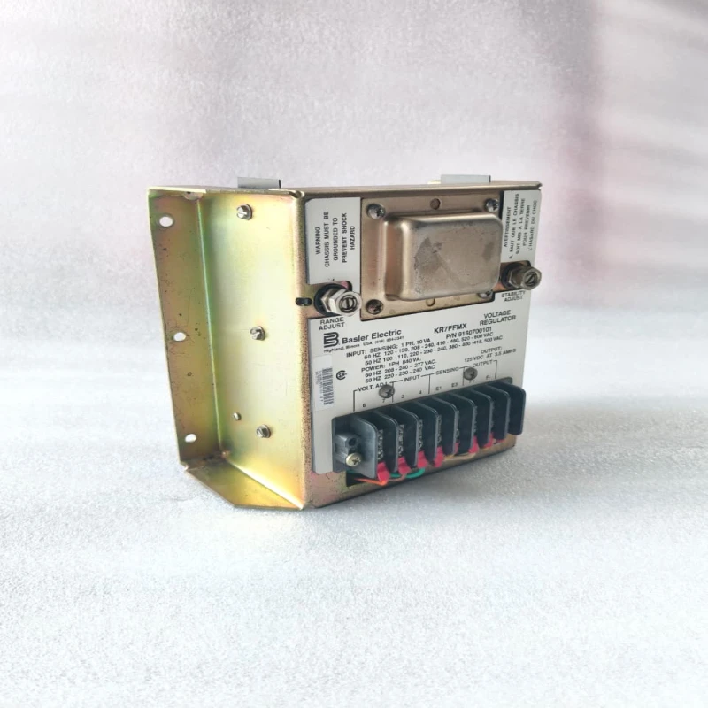 Basler Electric KR7FFMX Voltage Regulator AVR P/N 9160700101 | 125 VDC 3.5A Static Automatic Generator Voltage Regulator thumbnail 6