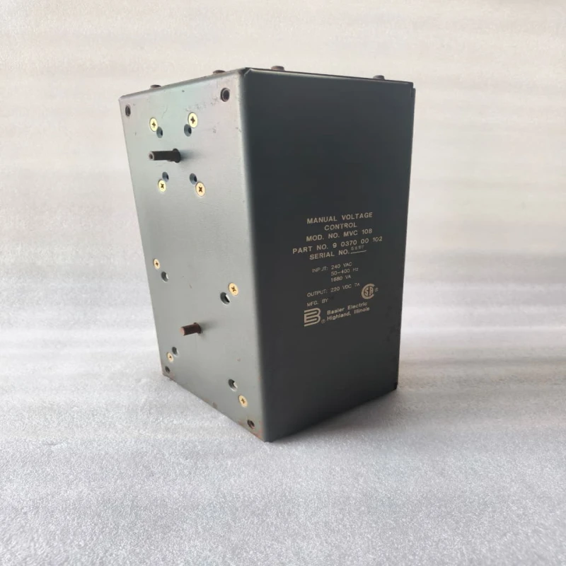 Basler Electric MVC108 Manual Voltage Control Module | Part No. 9 0370 00 102 | 240VAC Input | 220VDC 7A Output | Generator Excitation Voltage Controller thumbnail 4