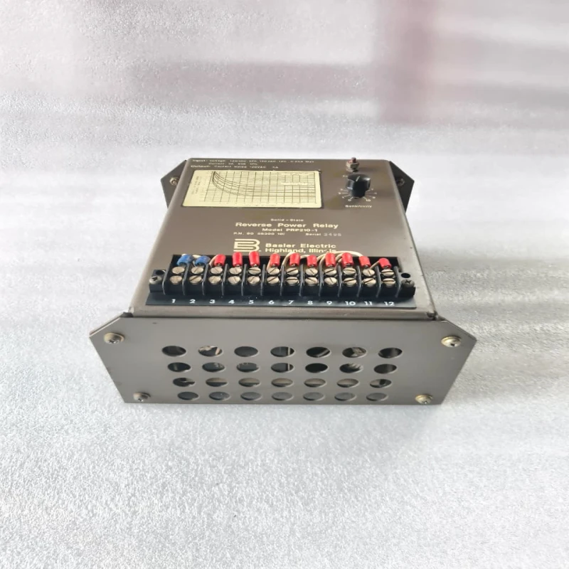 Basler Electric PRP210-1 Solid State Reverse Power Relay | Generator Protection Relay | P.N. 90-56300-102 | Industrial Power Protection Module thumbnail 2