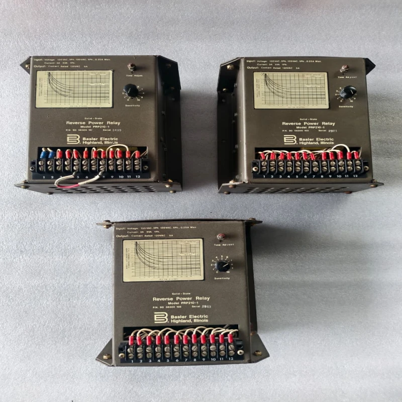 Basler Electric PRP210-1 Solid State Reverse Power Relay | Generator Protection Relay | P.N. 90-56300-102 | Industrial Power Protection Module thumbnail 6
