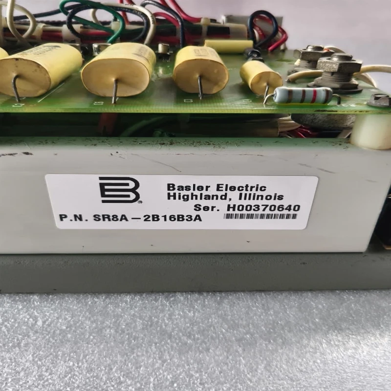 Basler Electric SR8A-2B16B3A Static Voltage Regulator (AVR) | Automatic Generator Voltage Regulator | Industrial Generator Excitation Control Module thumbnail 7