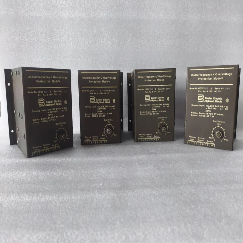 Basler Electric UFOV 260A Under Frequency / Over Voltage Protective Module | Part No. 9 1051 00 100 | Generator Protection Relay Module thumbnail 8