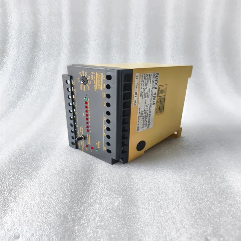 BENDER IR207L-R Insulation Monitoring Relay | Continuous Insulation Resistance Monitor for IT Power Systems thumbnail 2