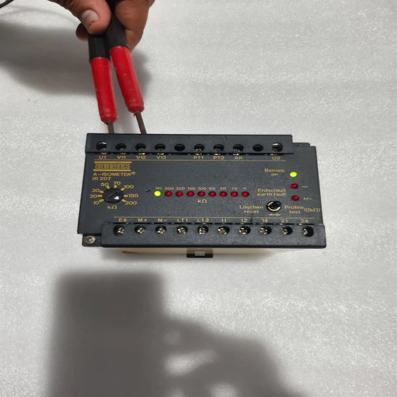 BENDER IR207L-R Insulation Monitoring Relay | Continuous Insulation Resistance Monitor for IT Power Systems thumbnail 8