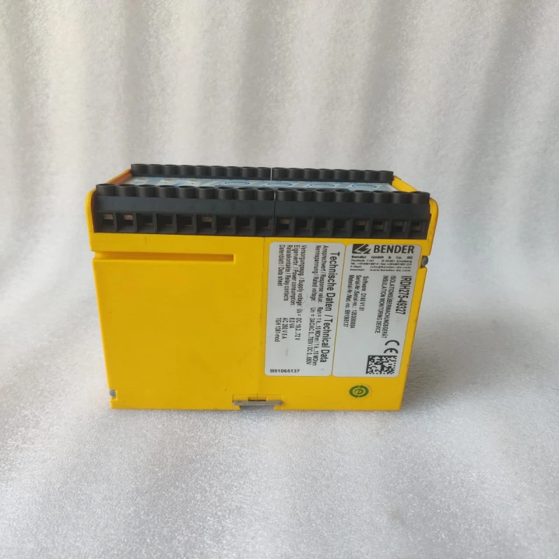 BENDER IRDH275-49327 Insulation Monitoring Device (IMD) for Unearthed IT Power Systems | Continuous Insulation Resistance Monitoring thumbnail 3