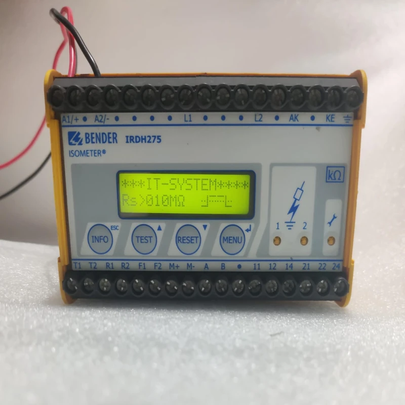 BENDER IRDH275-49327 Insulation Monitoring Device (IMD) for Unearthed IT Power Systems | Continuous Insulation Resistance Monitoring thumbnail 6