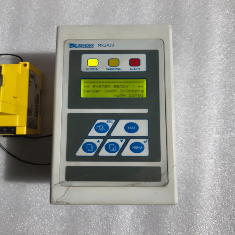 BENDER MK2430-12 Remote Alarm Indicator &amp;amp;amp; Test Unit | Medical IT System Alarm Panel | AC/DC 24V | Part No. B95100002 thumbnail 7
