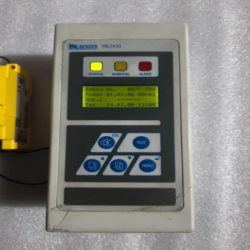 BENDER MK2430-12 Remote Alarm Indicator &amp;amp;amp; Test Unit | Medical IT System Alarm Panel | AC/DC 24V | Part No. B95100002 thumbnail 9