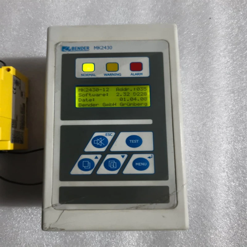 BENDER MK2430-12 Remote Alarm Indicator &amp;amp;amp; Test Unit | Medical IT System Alarm Panel | AC/DC 24V | Part No. B95100002 thumbnail 10