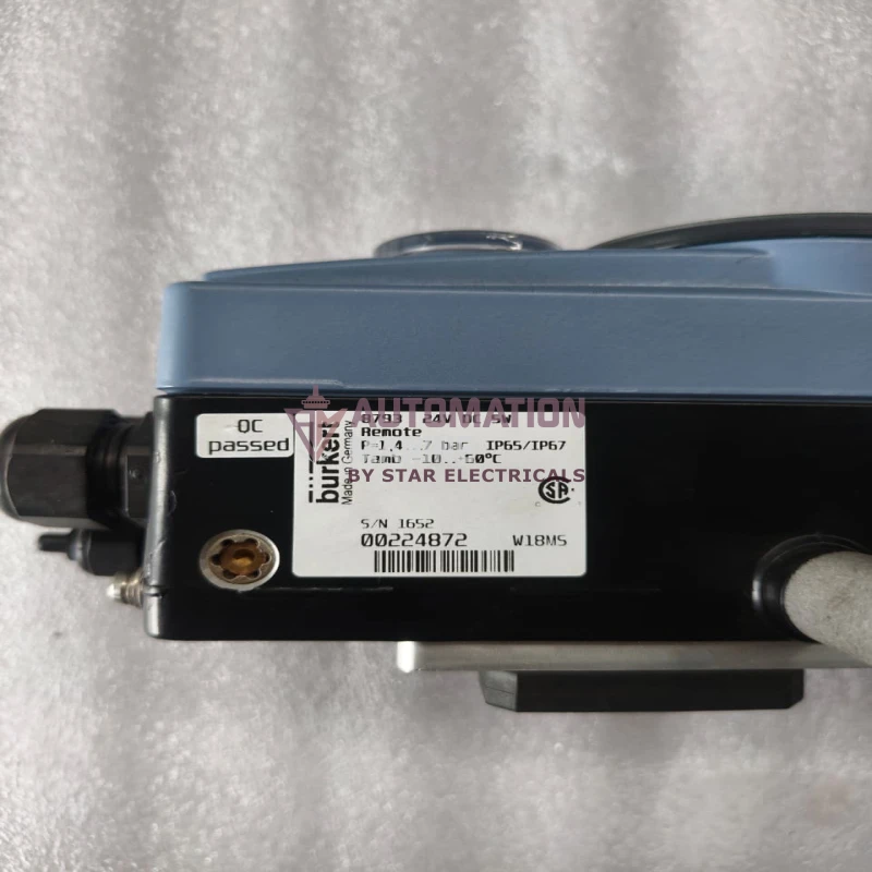 Burkert 8793 SideControl Digital Electropneumatic Process Controller 24V DC 5W IP65/IP67 thumbnail 3