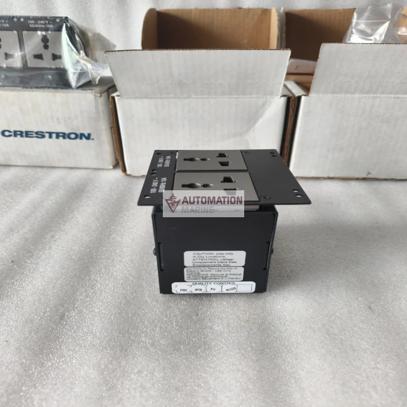 Crestron FTA-PWR-262 Dual Universal AC Power Outlet Module | FlipTop 600 Series | PN 6507152 thumbnail 3