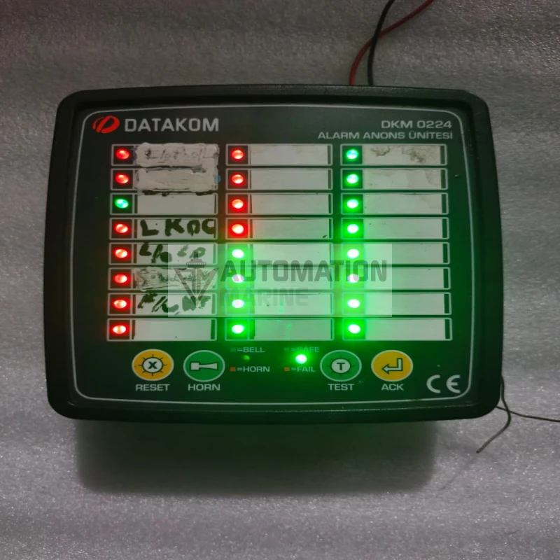 Datakom DKM-0224 Industrial 24-Channel Alarm Annunciator Unit (Modbus RS-485) thumbnail 8