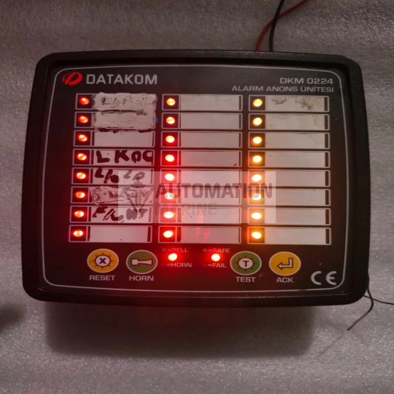 Datakom DKM-0224 Industrial 24-Channel Alarm Annunciator Unit (Modbus RS-485) thumbnail 9