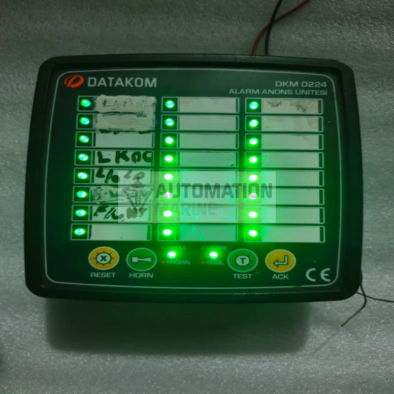 Datakom DKM-0224 Industrial 24-Channel Alarm Annunciator Unit (Modbus RS-485) thumbnail 10