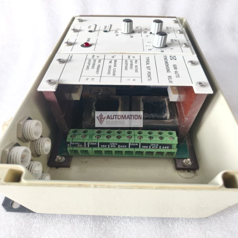 DEIF 1114320011B HAS-2N Semi-Auto Synchronising Relay | Electrical Generator Synchronization Relay thumbnail 7