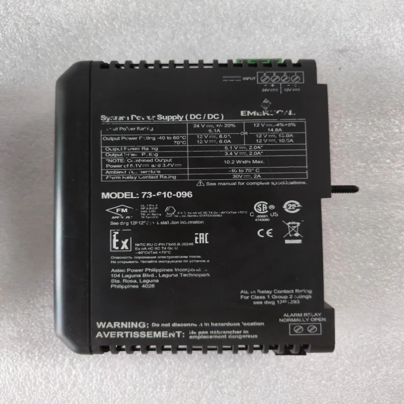 Emerson DeltaV KJ1501X1-BC3 System Power Supply DC/DC thumbnail 9