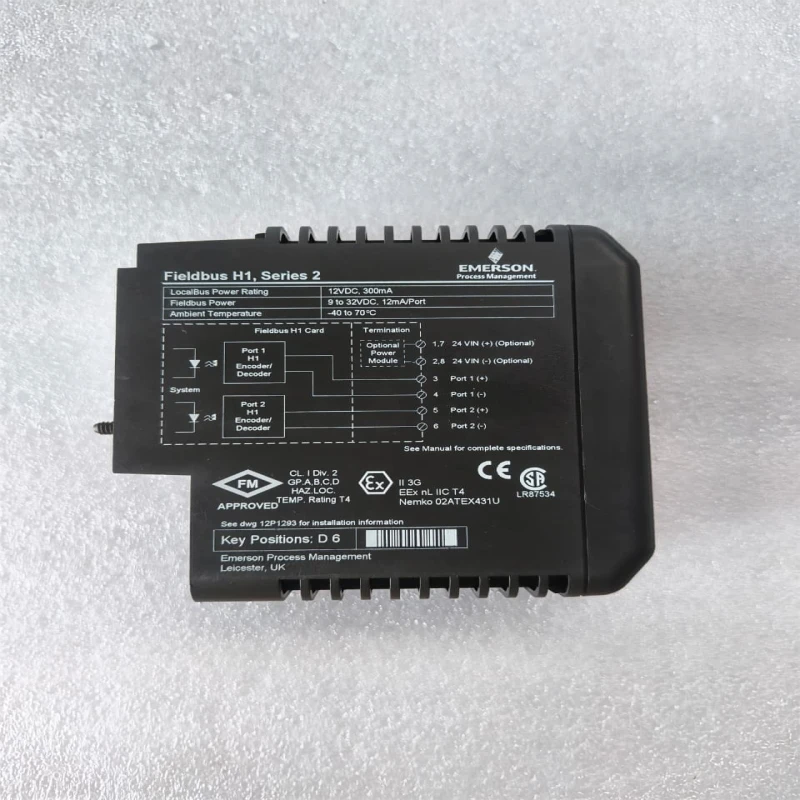 Emerson Fisher-Rosemount DeltaV KJ3242X1-BA1 Fieldbus H1 Series 2 Card Industrial Automation Module thumbnail 3